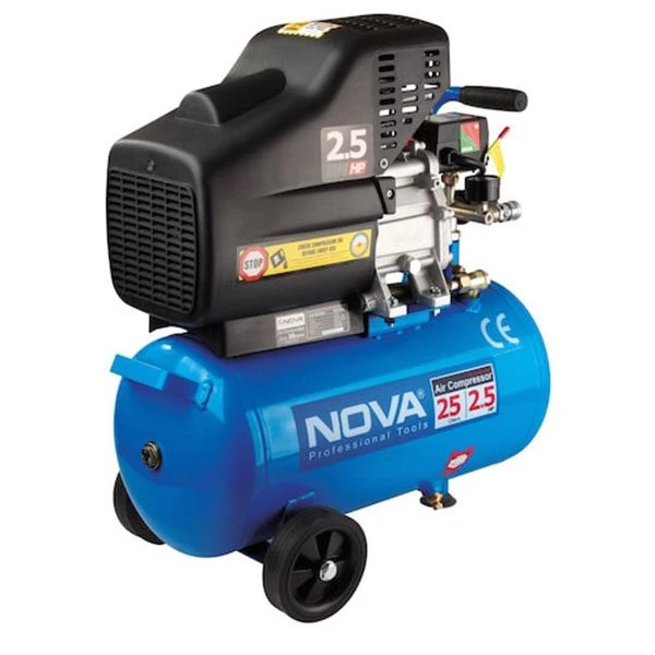 کمپرسور باد نووا 25 لیتری مدل NTA-9025