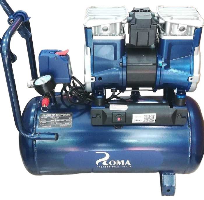کمپرسور هوا سایلنت روما 24 لیتری سری پرایم مدل 2-1480F24