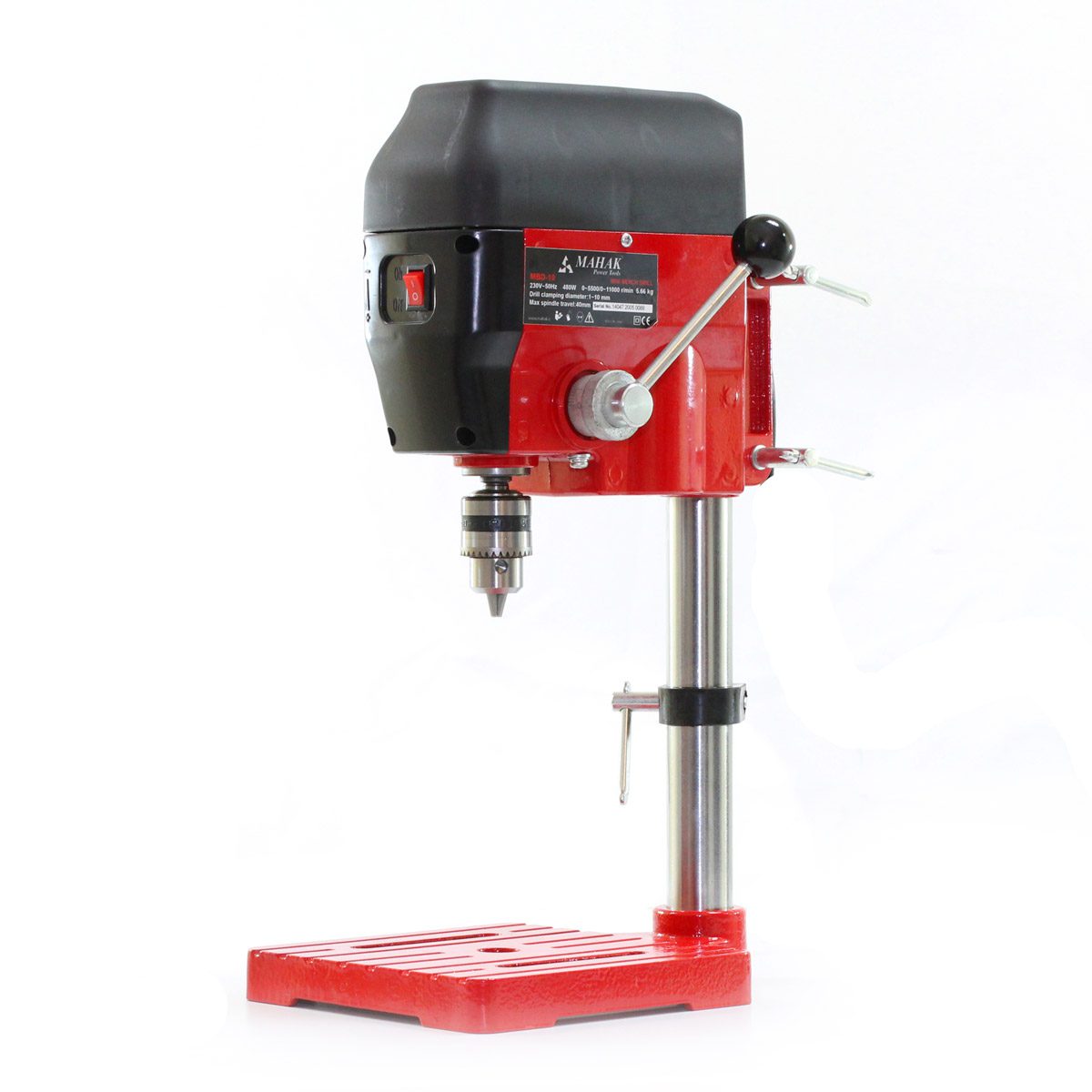 Column-Drill-MBD-10 مینی دریل ستونی محک 10 میلی متر مدل MBD-10