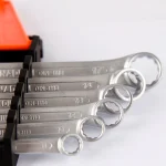 ست آچار یک سر تخت یک سر رینگ کندو 6 عددی مدل 15401