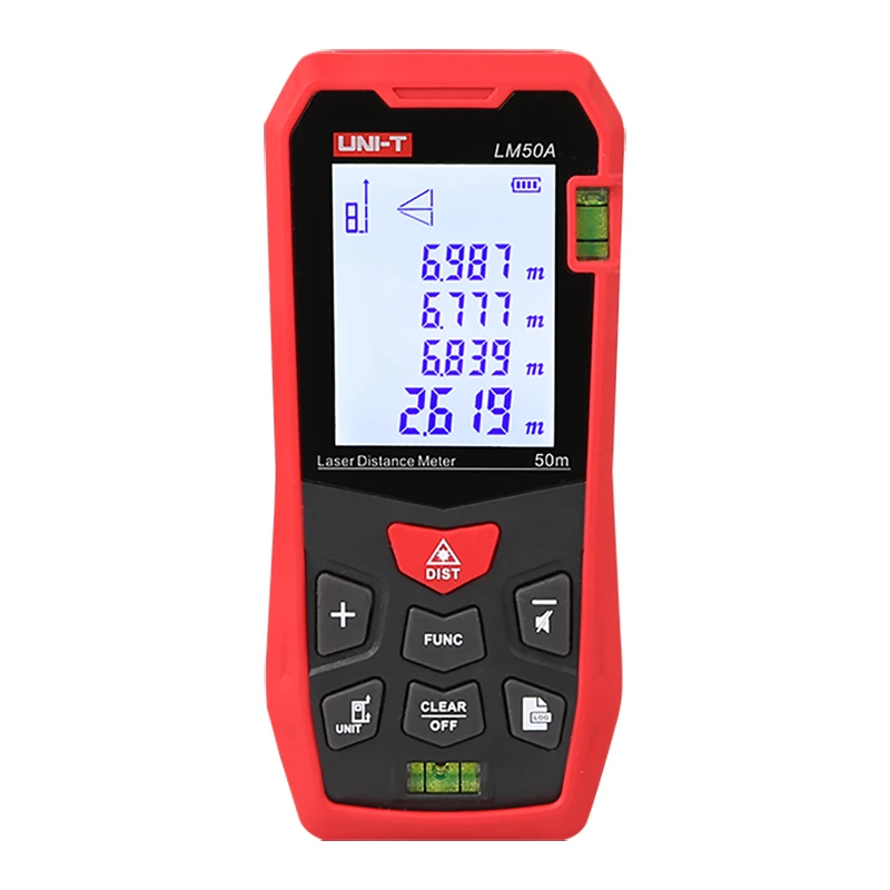 متر لیزری یونیتی 50 متری مدل LM50A