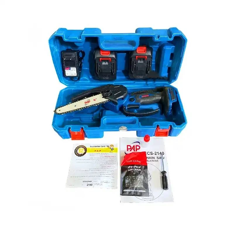 اره زنجیری شارژی پی ای پی 15 سانتی متر مدل CCS-2140