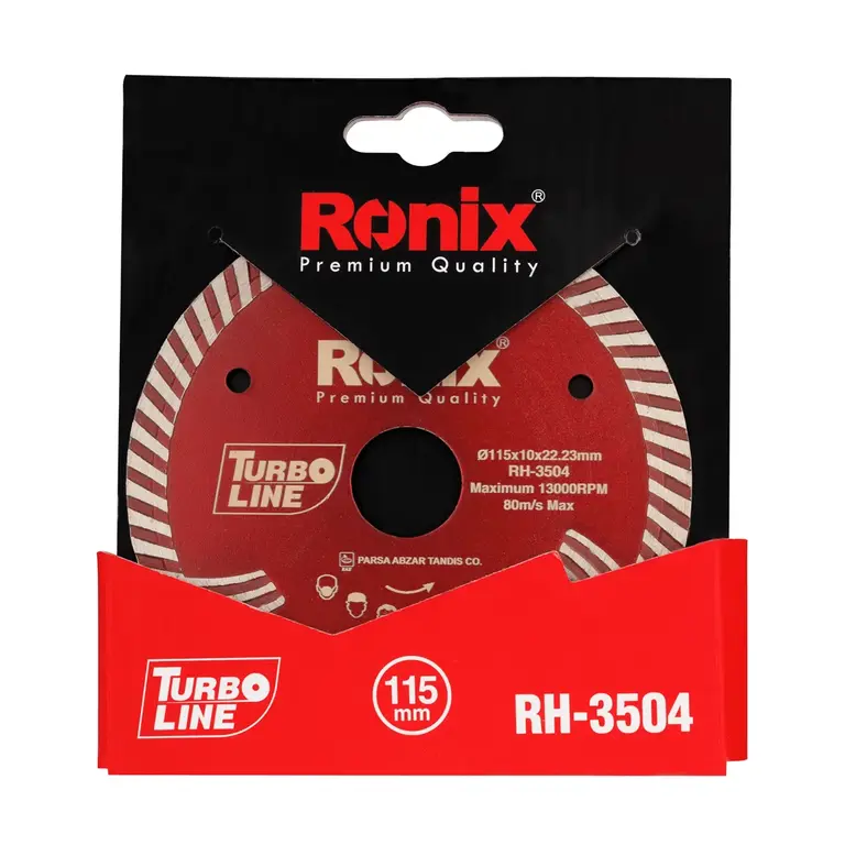 صفحه گرانیت بر مینی رونیکس توربو 115 میلی متر مدل RH-3504
