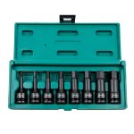 ست آلن بکسی شش گوش جانزوی فشار قوی 8 پارچه 1/2 اینچ مدل S05A408S