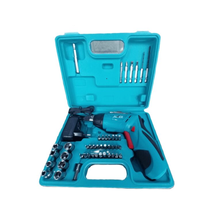 کیت پیچ گوشتی شارژی آلور لیتیوم 4.8 ولت 46 پارچه مدل AV-2040