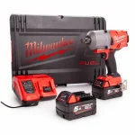 بکس شارژی میلواکی 3/4 اینچ براشلس 18 ولت لیتیوم مدل M18 ONEFHIWF34-502X