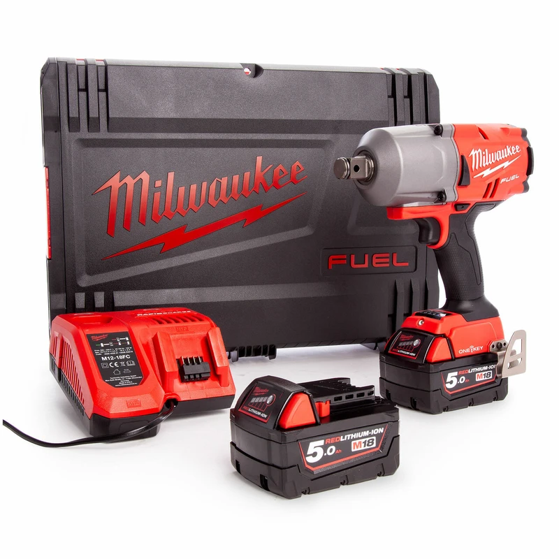 بکس شارژی میلواکی 3/4 اینچ براشلس 18 ولت لیتیوم مدل M18 ONEFHIWF34-502X
