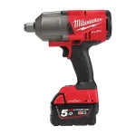بکس شارژی میلواکی 3/4 اینچ براشلس 18 ولت لیتیوم مدل M18 ONEFHIWF34-502X