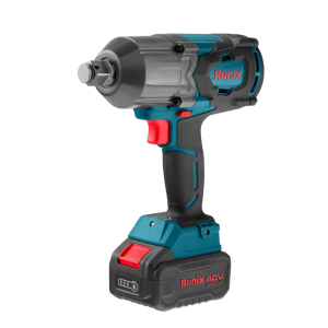 بکس شارژی رونیکس 3/4 اینچ براشلس 40 ولت مدل 40-8917 V