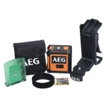 تراز لیزری AEG دو خط نور سبز CLG220-K