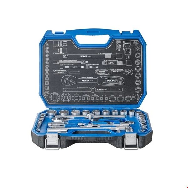 socket-set-Nova-6685-1.webp جعبه بکس نووا 44 پارچه ترکیبی مدل 6685 - تصویر 1